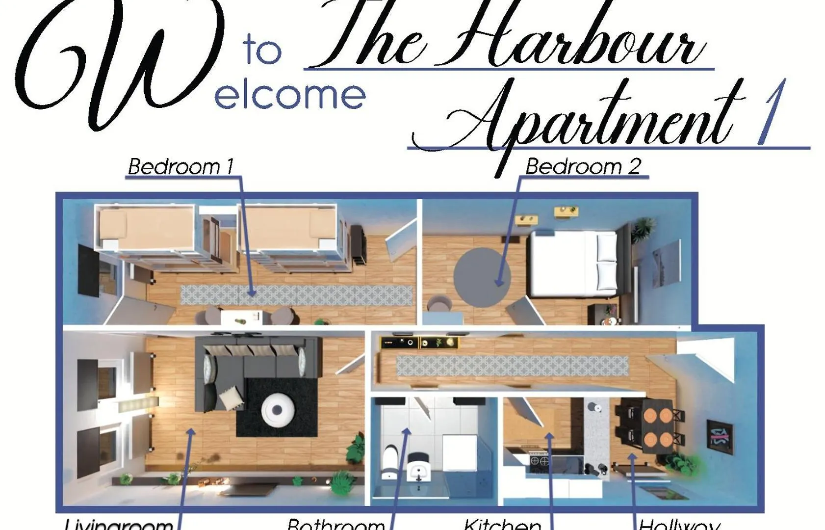 The Harbour Apartment 1 Hamburg-Harburg